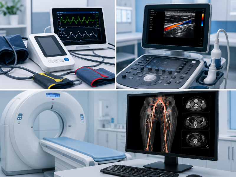Advanced vascular assessment for peripheral vascular disease