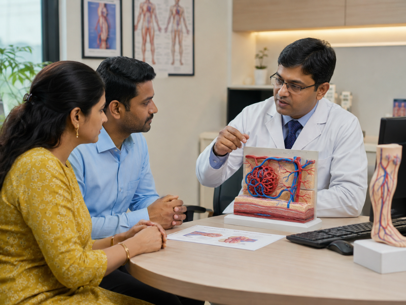 Vascular malformation consultation